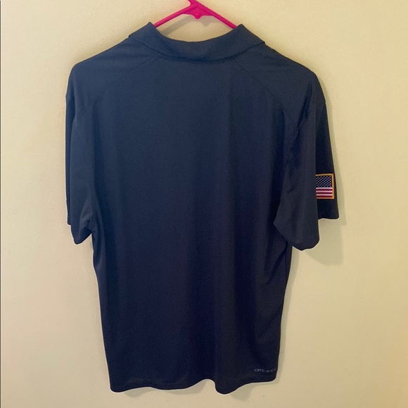 Nike Black Polo Shirt Classic Design - Picture 3 of 6